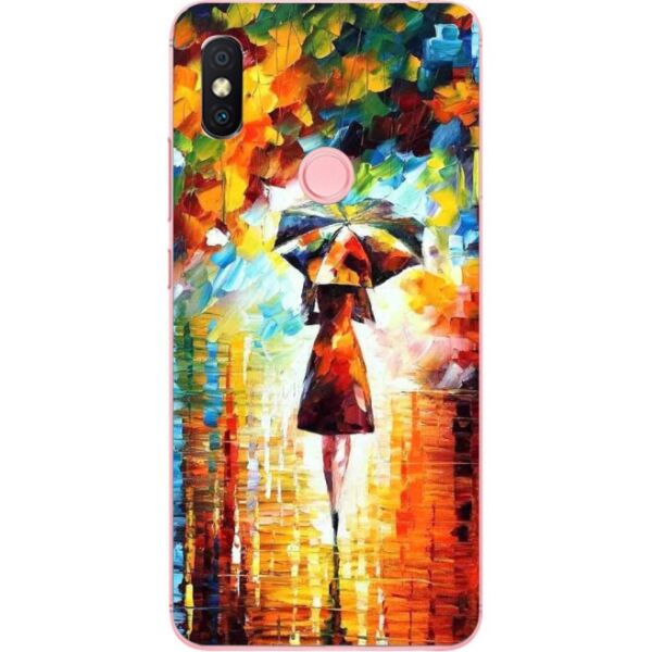 

Силиконовый чехол Candy для Huawei P Smart Plus с рисунком Прогулка