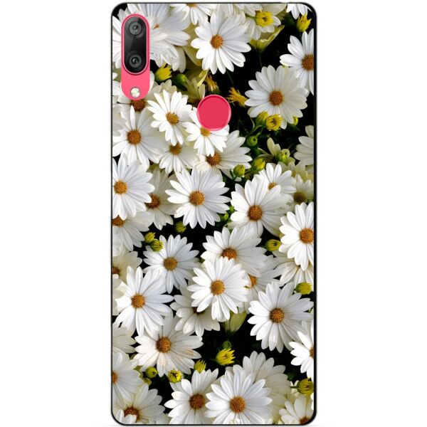

Чехол силиконовый Candy для Huawei Y7 2019 с рисунком Ромашки