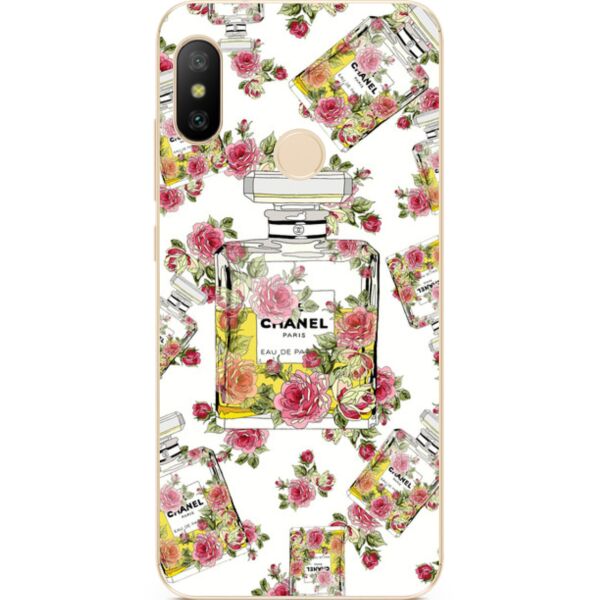 

Силиконовый чехол Candy для Huawei P Smart Plus с рисунком Шанель