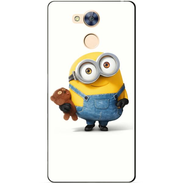 

Бампер чехол силиконовый Candy для Huawei Honor 6a с рисунком Миньон Боб