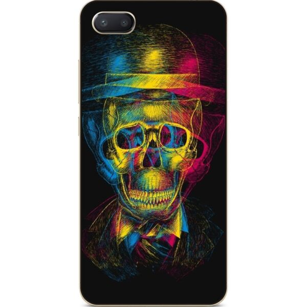 

Чехол силиконовый Candy для iphone 7 Plus с рисунком Череп поп-арт