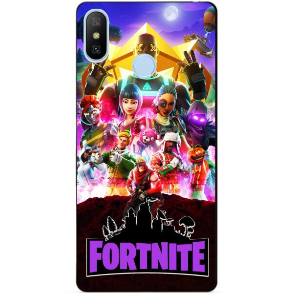 

Силиконовый бампер чехол Candy для Xiaomi Mi A2 Lite с рисунком Fortnite Фортнайт