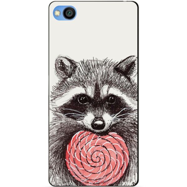 

Силиконовый чехол Candy для Xiaomi Redmi Go с рисунком Енот