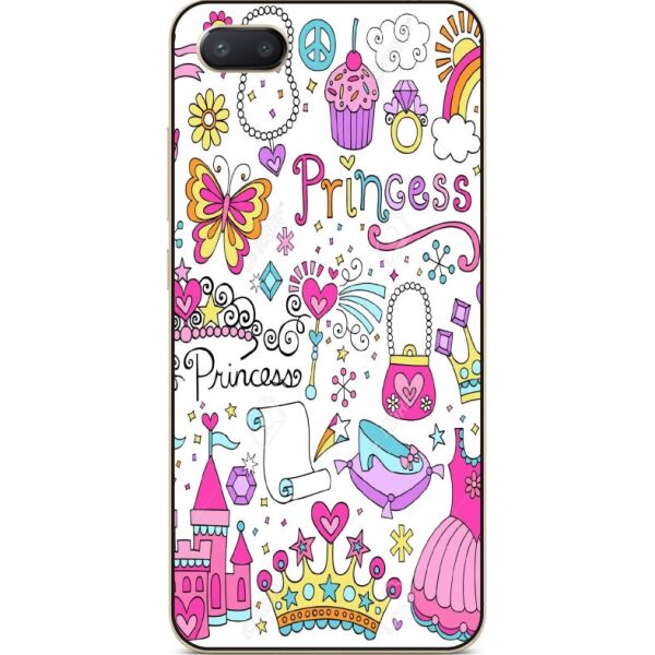 

Чехол силиконовый Candy для Iphone 8 с рисунком Princess case