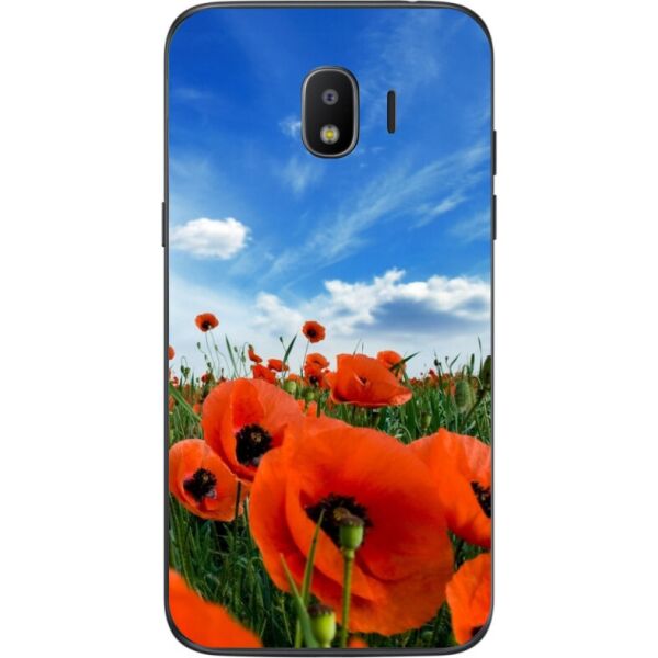 

Силиконовый чехол Candy для Samsung J2 Core Galaxy J260 с рисунком Маковое поле