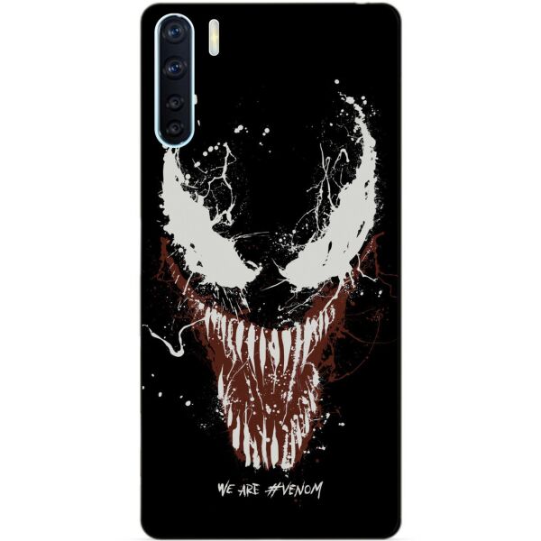 

Силиконовый бампер чехол Candy для Oppo A91 с рисунком Веном