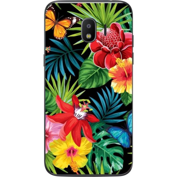 

Силиконовый чехол Candy для Samsung J2 Core Galaxy J260 с рисунком Райские цветы