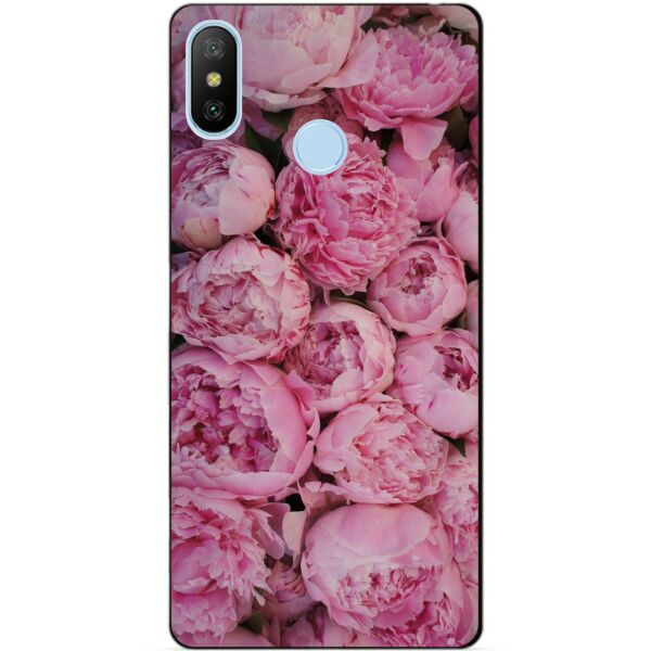 

Силиконовый бампер чехол Candy для Xiaomi Mi A2 Lite с рисунком Розовые Пионы