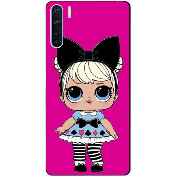 

Силиконовый бампер чехол Candy для Oppo A91 с рисунком Куколка LOL
