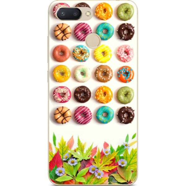 

Силиконовый бампер Candy для Huawei P10 Lite с рисунком Донатсы