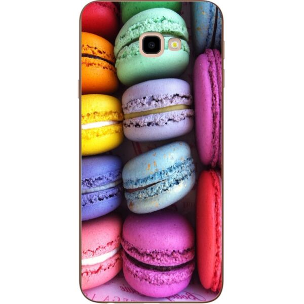 

Силиконовый чехол Candy для Samsung J4 Plus Galaxy J415 с рисунком Макаруны