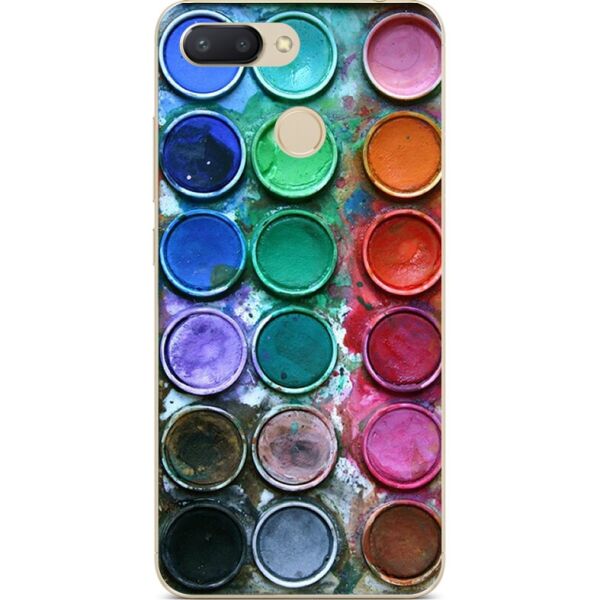 

Силиконовый бампер Candy для Huawei P10 Lite с рисунком Краски