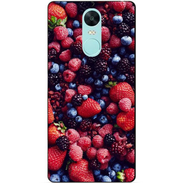 

Силиконовый чехол Candy для Xiaomi Redmi Note 4x с рисунком Ягоды