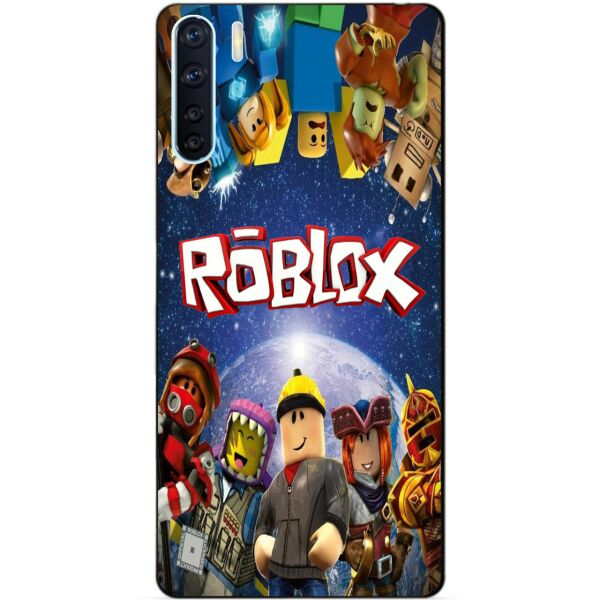 

Силиконовый бампер чехол Candy для Oppo A91 с рисунком Роблокс