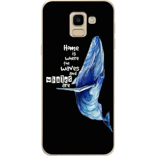 

Силиконовый чехол Candy для Samsung J6 2018 Galaxy J600 с рисунком Кит