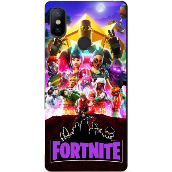 

Силиконовый бампер чехол Candy для Xiaomi Mi A2 с рисунком Fortnite Фортнайт