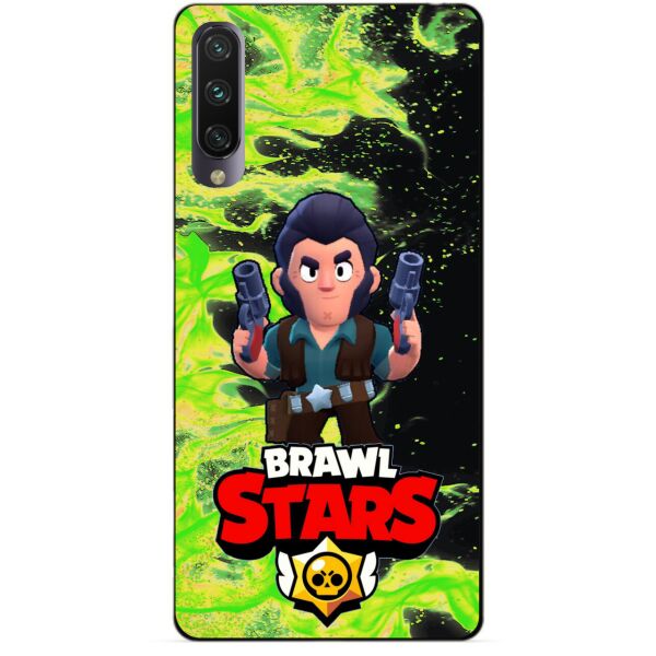 

Силиконовый бампер чехол Candy для Xiaomi Mi A3 с героем Бравл Старс Кольт