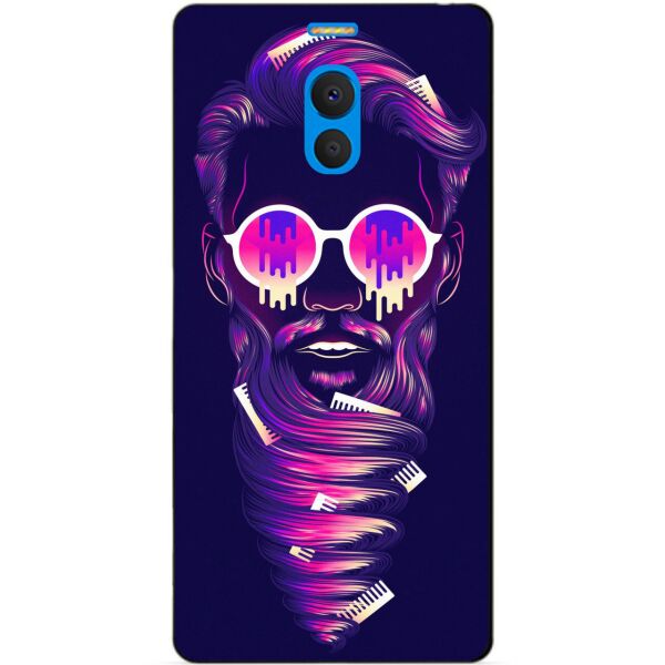 

Чехол силиконовый Candy для Meizu M6 Note с рисунком Бородач