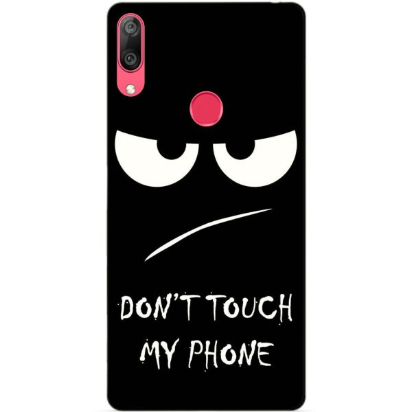 

Силиконовый бампер Candy для Huawei Y7 2019 с рисунком Dont Touch