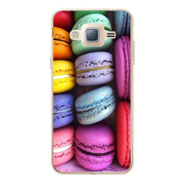 

Силиконовый чехол Candy для Samsung J7 Neo Galaxy J701 с рисунком Макаруны