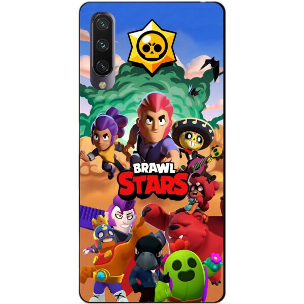 

Силиконовый бампер чехол Candy для Xiaomi Mi A3 с рисунком Brawl Stars