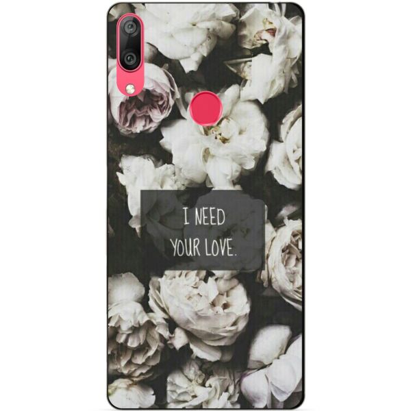 

Силиконовый бампер Candy для Huawei Y7 2019 с рисунком Love