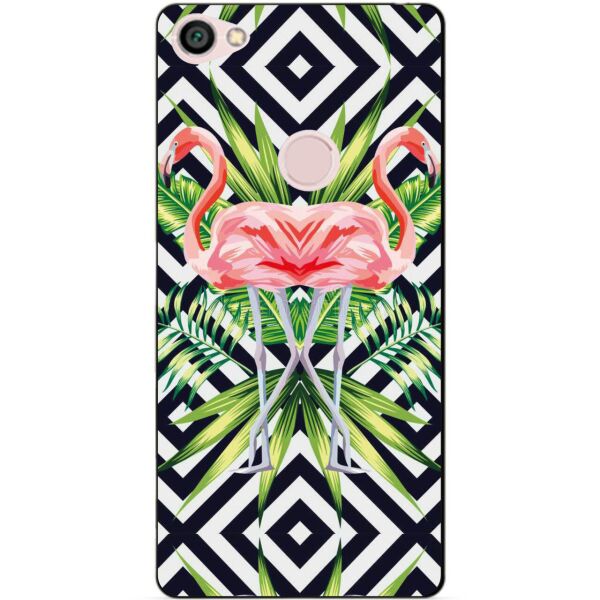 

Силиконовый чехол Candy для Xiaomi Redmi Note 5a Prime Пара фламинго