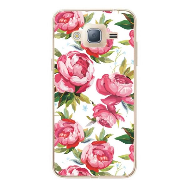 

Силиконовый чехол Candy для Samsung J7 Neo Galaxy J701 с рисунком Пионы