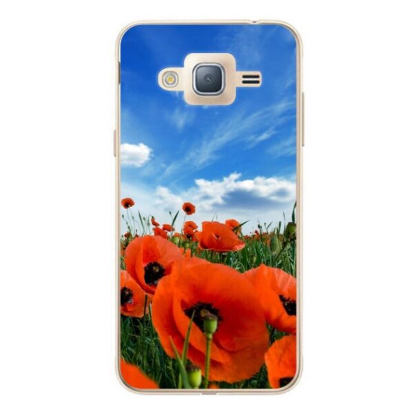 

Силиконовый чехол Candy для Samsung J7 Neo Galaxy J701 с рисунком Поле маков