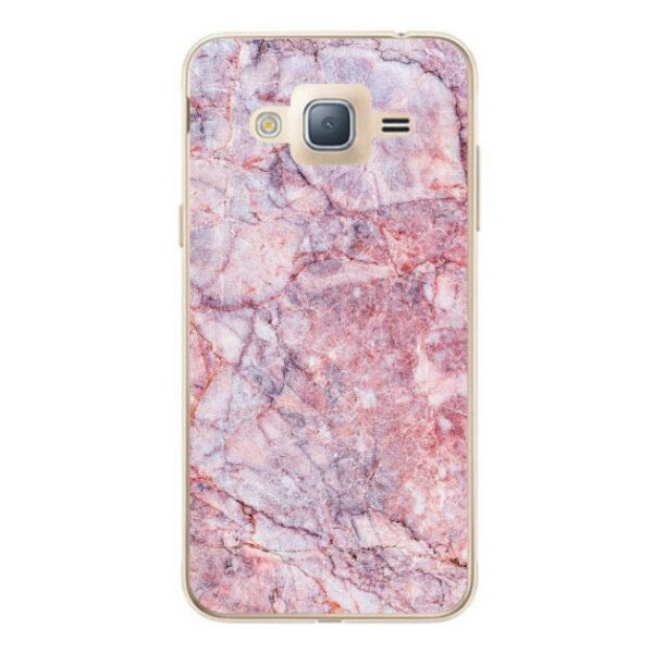 

Силиконовый чехол Candy для Samsung J7 Neo Galaxy J701 с рисунком Розовый Мрамор