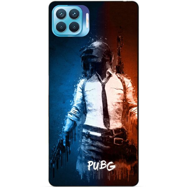 

Силиконовый бампер чехол Candy для Oppo Reno 4 Lite с рисунком PUBG
