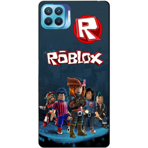 

Силиконовый бампер чехол Candy для Oppo Reno 4 Lite с рисунком Roblox