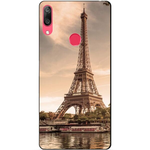 

Силиконовый бампер Candy для Huawei Y7 2019 с рисунком Париж