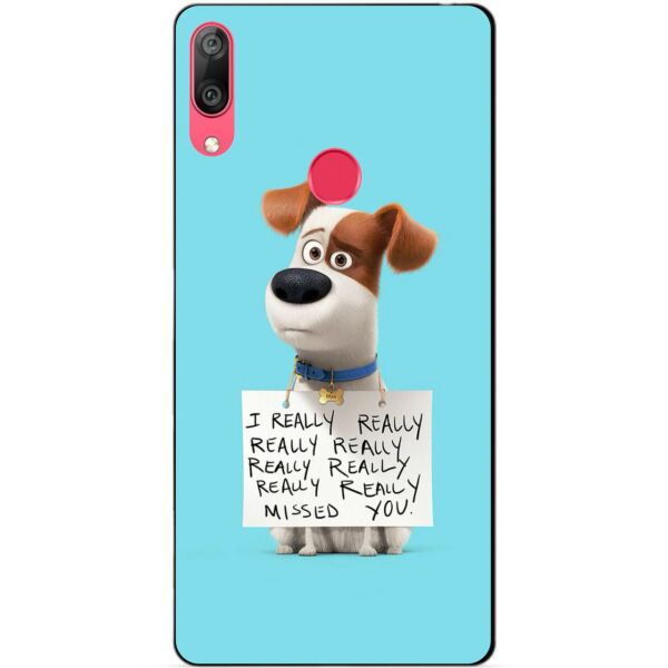 

Силиконовый бампер Candy для Huawei Y7 2019 с рисунком Песик Макс