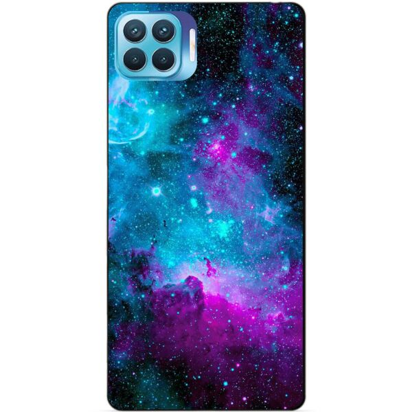 

Силиконовый бампер чехол Candy для Oppo Reno 4 Lite с рисунком Галактика