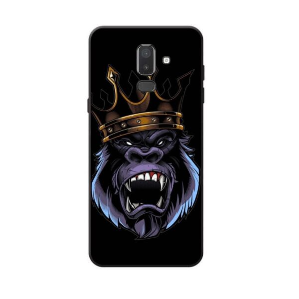 

Силиконовый чехол Candy для Samsung J8 Galaxy J810 с рисунком Обезьяна в короне