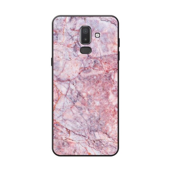 

Силиконовый чехол Candy для Samsung J8 Galaxy J810 с рисунком Розовый мрамор