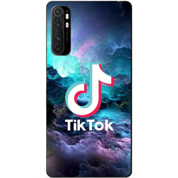 

Силиконовый бампер чехол Candy для Xiaomi Mi Note 10 Lite с рисунком Tik Tok