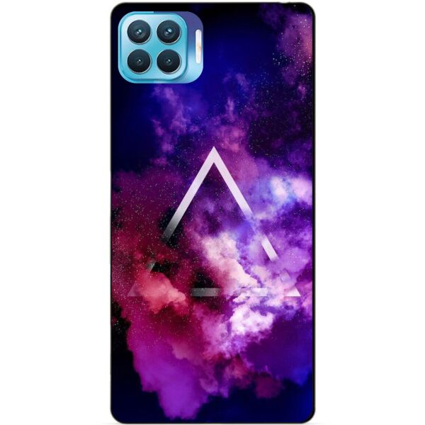 

Силиконовый бампер чехол Candy для Oppo Reno 4 Lite с рисунком Космос