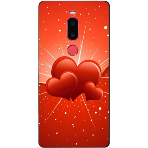 

Чехол силиконовый Candy для Meizu M8 с рисунком Сердечки
