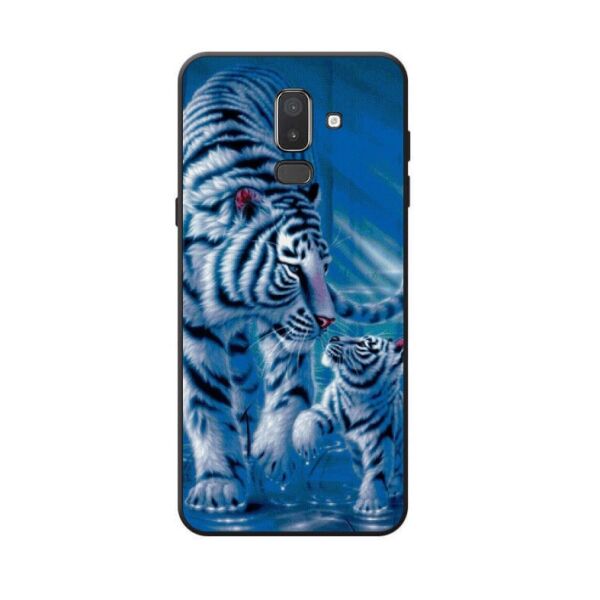 

Силиконовый чехол Candy для Samsung J8 Galaxy J810 с рисунком Тигры