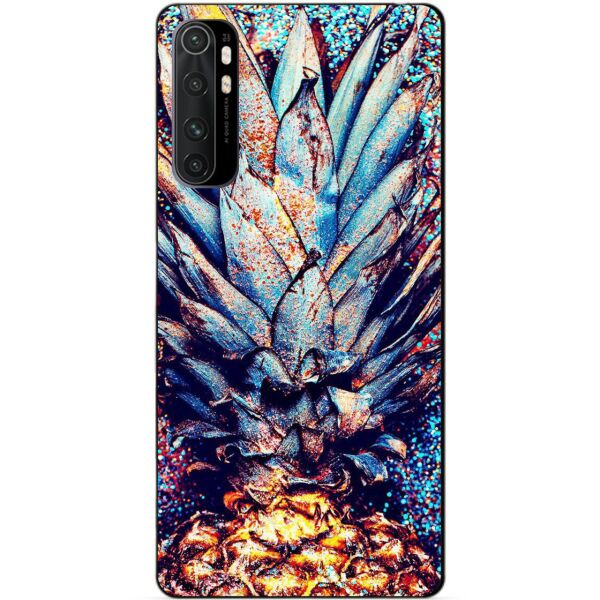 

Силиконовый бампер чехол Candy для Xiaomi Mi Note 10 Lite с рисунком Ананас