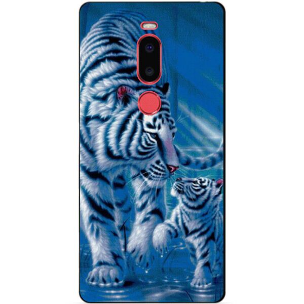 

Чехол силиконовый Candy для Meizu M8 с рисунком Тигры