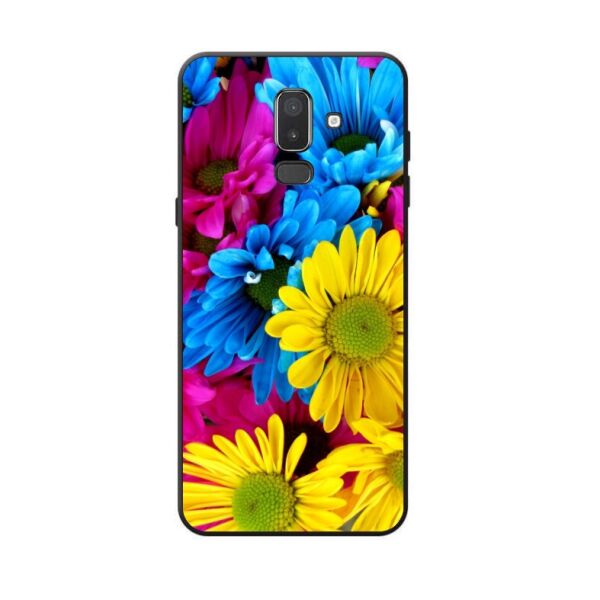 

Силиконовый чехол Candy для Samsung J8 Galaxy J810 с рисунком Хризантемы
