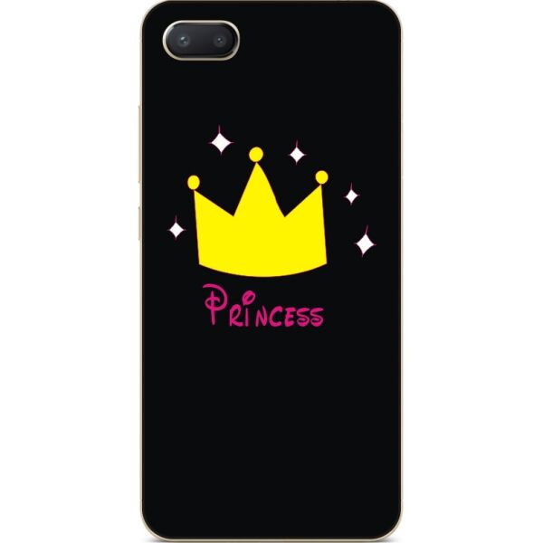 

Силиконовый бампер Candy для iphone 7 Plus с рисунком Princess на черном фоне