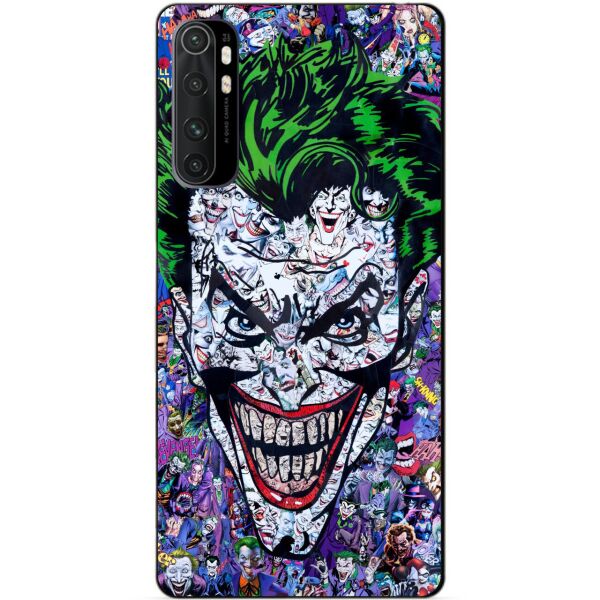 

Силиконовый бампер чехол Candy для Xiaomi Mi Note 10 Lite с рисунком Джокер