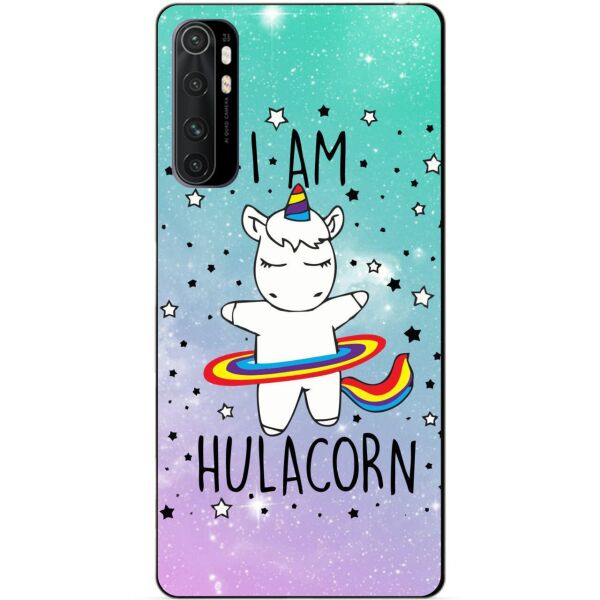 

Силиконовый бампер чехол Candy для Xiaomi Mi Note 10 Lite с рисунком Единорог