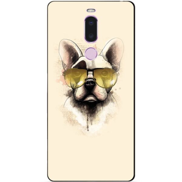

Чехол силиконовый Candy для Meizu Note 8 с рисунком Собак в очках