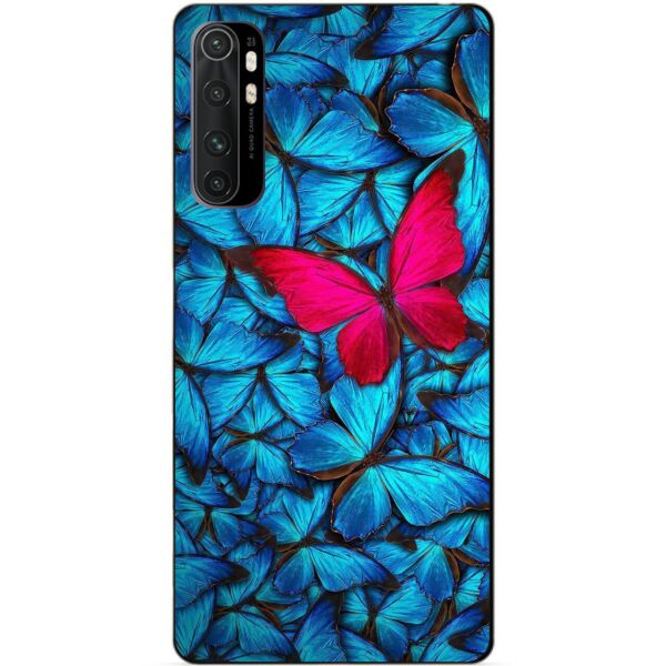 

Силиконовый бампер чехол Candy для Xiaomi Mi Note 10 Lite с рисунком Мотыльки