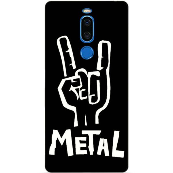 

Чехол силиконовый Candy для Meizu X8 с рисунком Metal